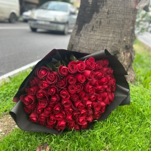 Alanya Çiçekçi - 75 ADET KIRMIZI GÜL